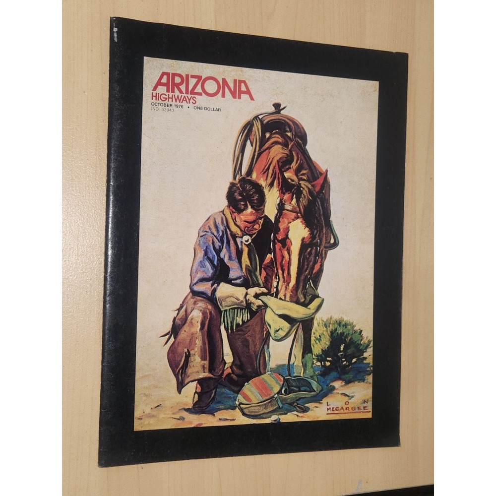 Arizona Highways Magazine, October 1976 Western Art Issue- NO LABEL